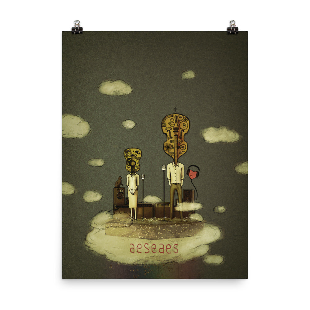 Six Songs - 18" x 24" Poster